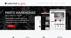 Desktop Screenshot of lonestartemplates.com
